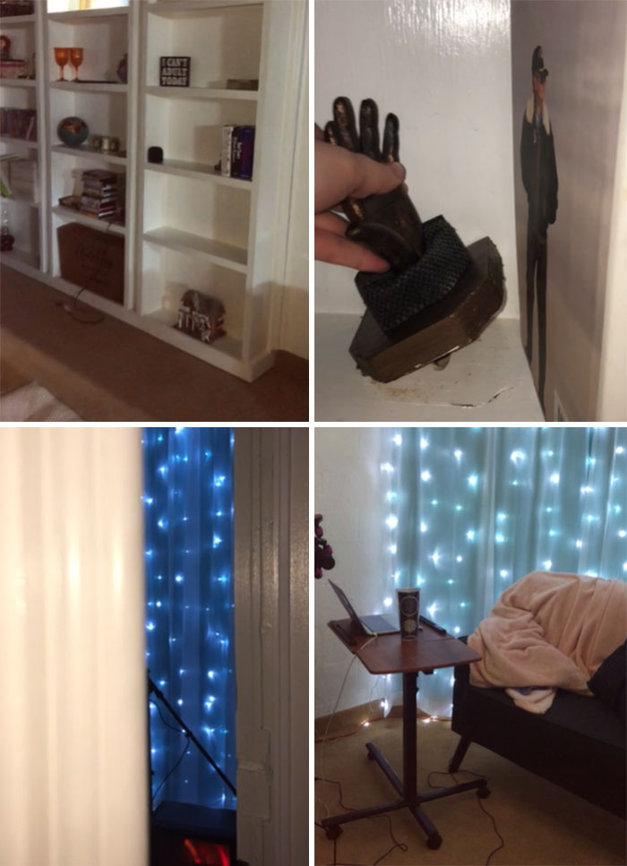 My Dad Built Me This Hidden Bookshelf Office