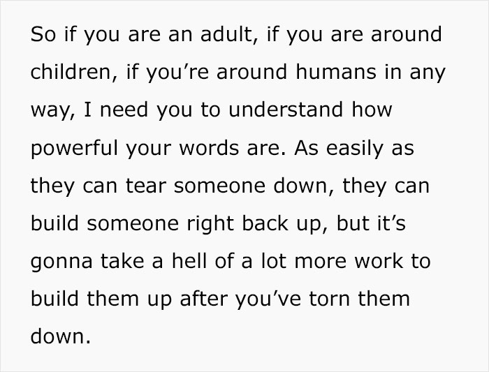 Woman Shares A Story Of How Her Teacher Commented On Her Body 17 Years Ago And That Still Contributes To Her Body Image Issues