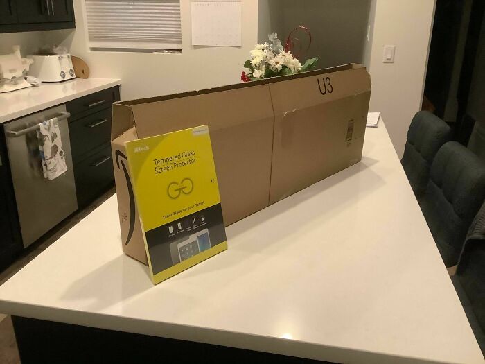 I Think Amazon Is Running Out Of Boxes...