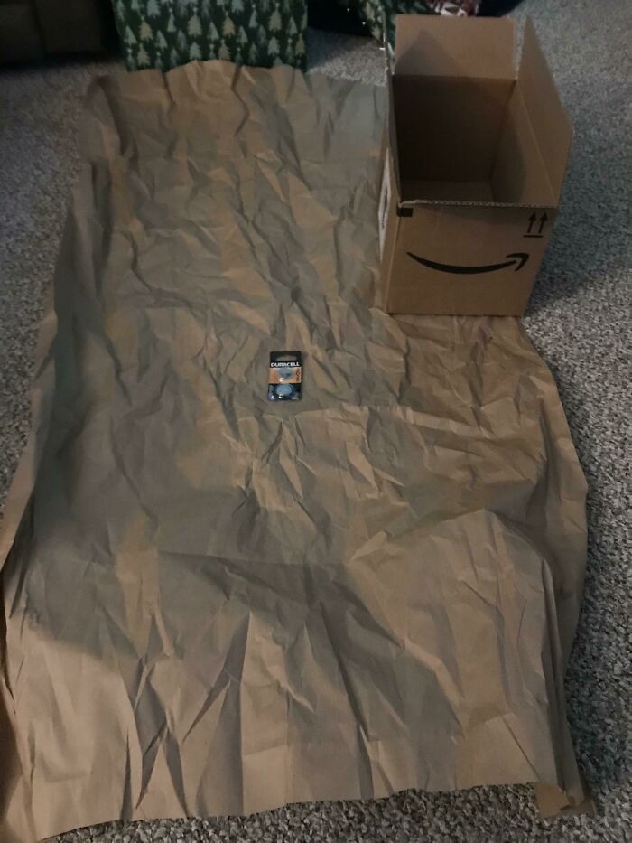 Must Have Been Out Of Envelopes 