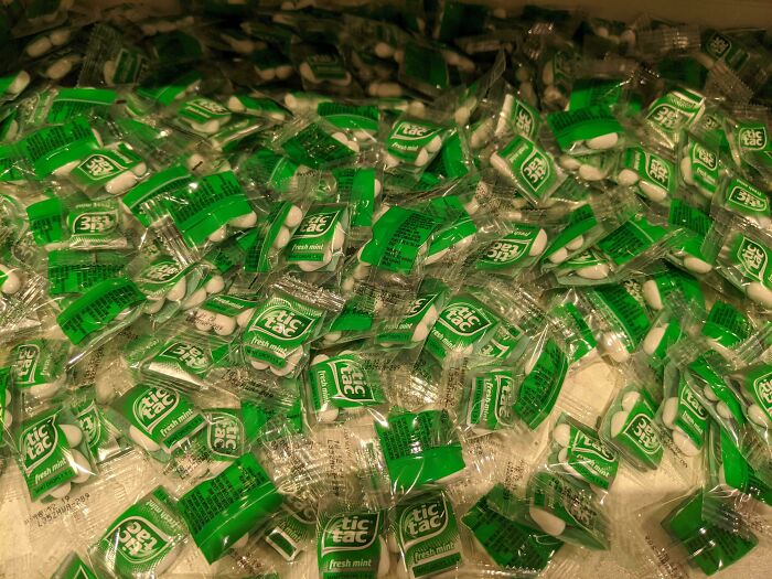 My Workplace Has Four-Packs Of Tic-Tacs In The Snack Drawer