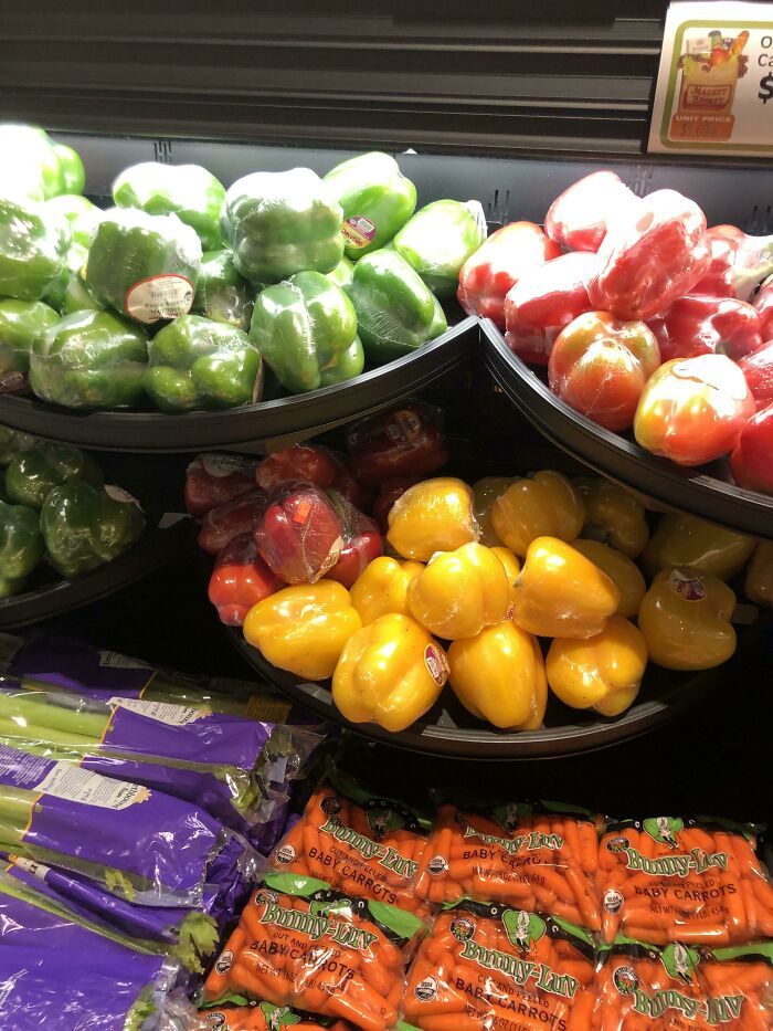 Individually Wrapped Peppers