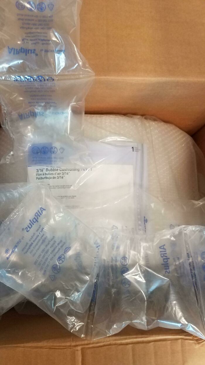 An Office Supply Company Bubble-Wrapped Their Bubble Wrap