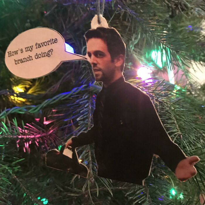 My Daughter Made This Ornament For Our Christmas Tree