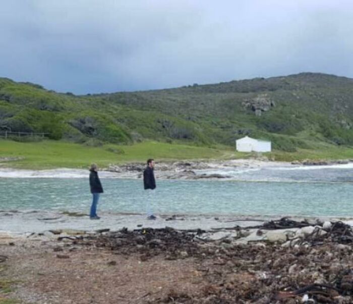 Swimming? Floating Torso? My Jeans Blend In Perfectly With The Sea