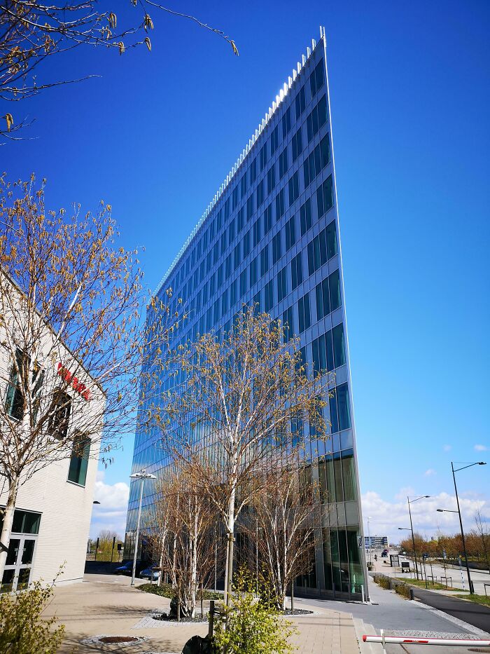 Flat Buildings Seem To Be Popular Here