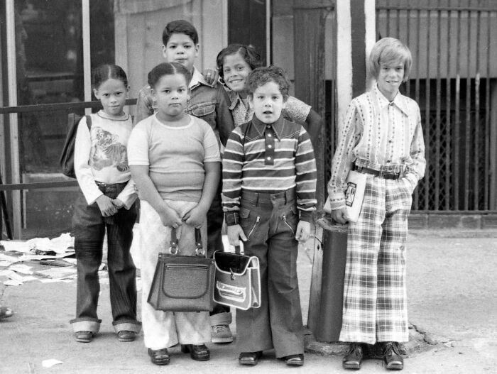 First Day Of School On E 3rd St, NYC (September 1976)