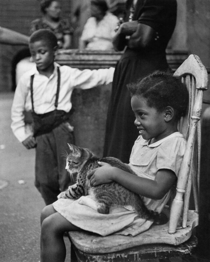 Mi gatita... Harlem, Nueva York, 1949