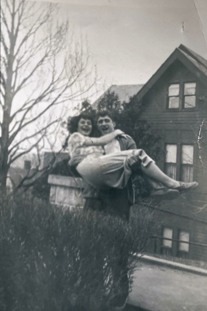 My Grandparents In High School, Early 1950s