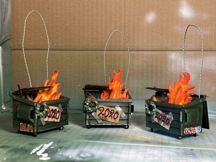 I Made Some Ornaments To Commemorate 2020