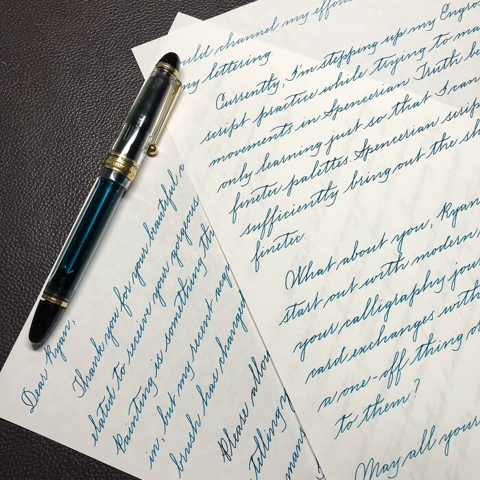 Hope You Like My Spencerian Cursive Script