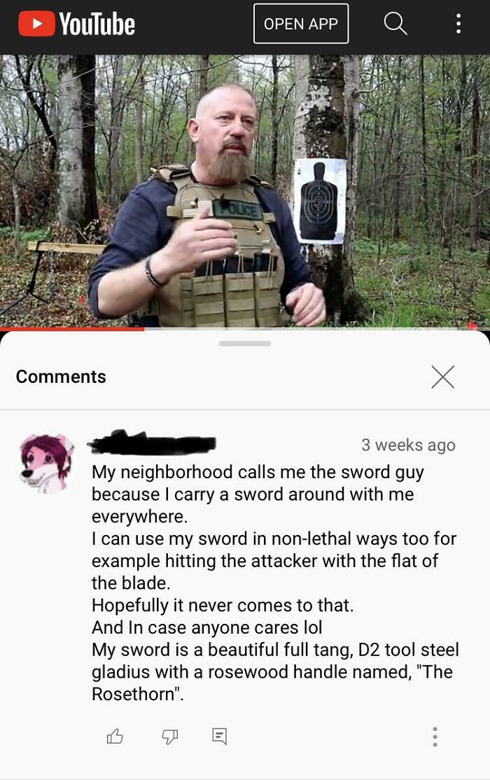 Spotted One While Watching A Video On Self-Defense Shootings…