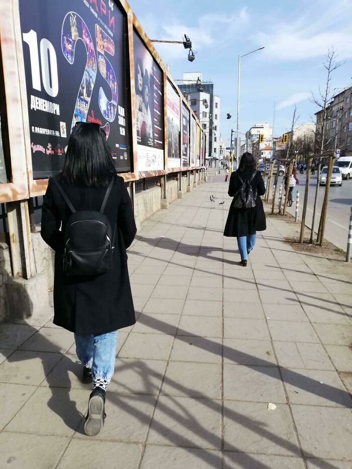 My Friend Saw Her Twin Today