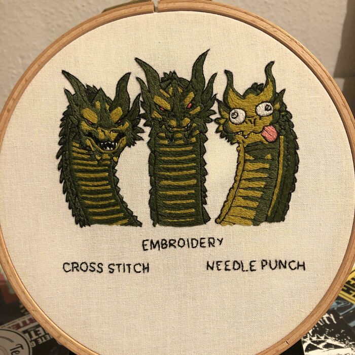 I Apologize To All Needle Punch Enthusiasts, But This Had To Be Done! Hope You Like It