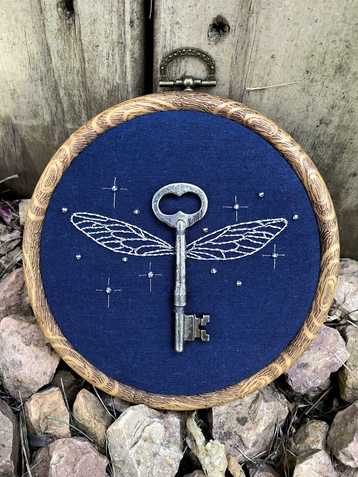 I’ve Had A Box Of Old Skeleton Keys In My House For Years But Never Knew What To Do With Them Until A Few Days Ago When Inspiration Struck! Please Enjoy This Little Winged Key