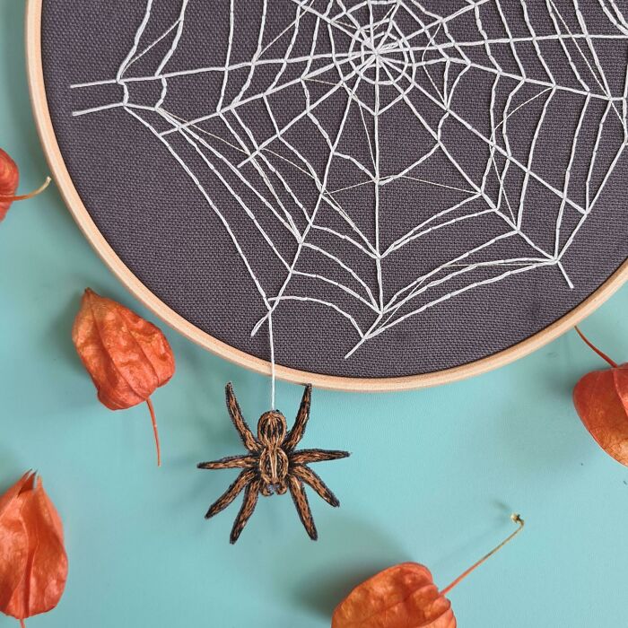 Spidey Update: I Cut Her Out And She Can Move Up And Down! Thanks Everyone For Your Ideas!