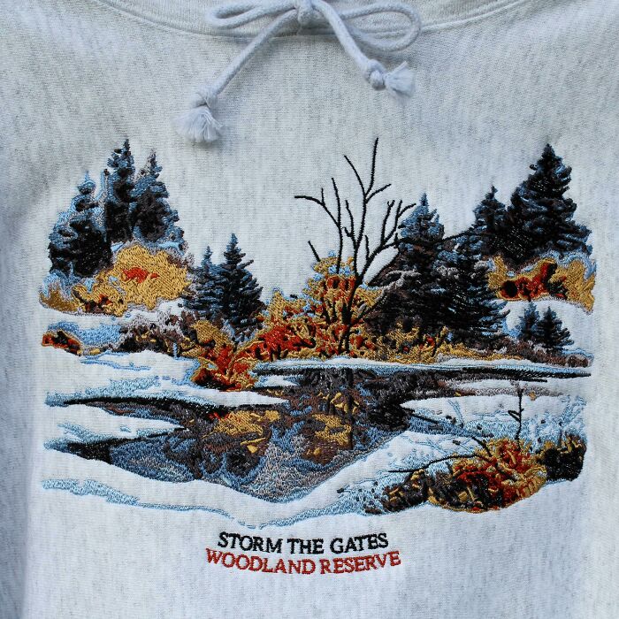 My Woodland Reserve Hoodie With Over 100k Stitches