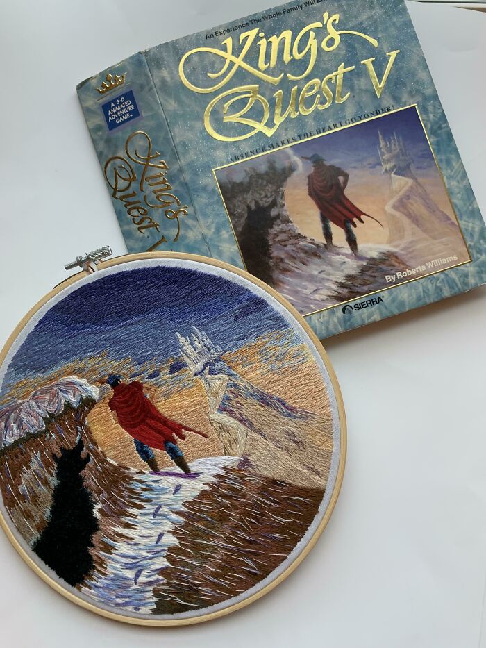 Recreated The Cover Of King’s Quest V For A Friend! My Biggest Full Coverage Piece Ever