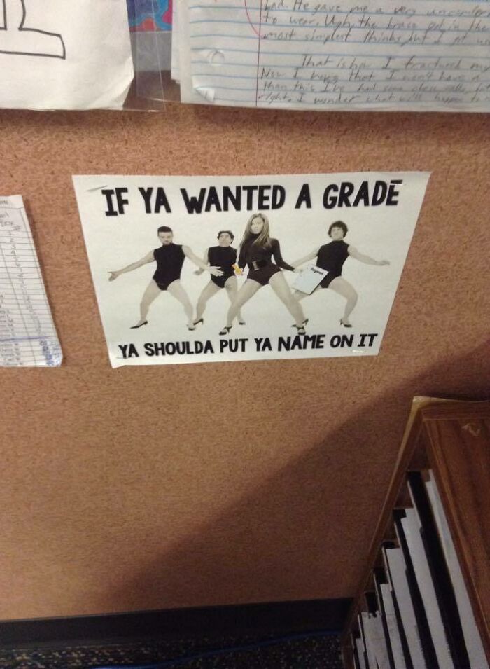 Found In My Physics Teacher's Room