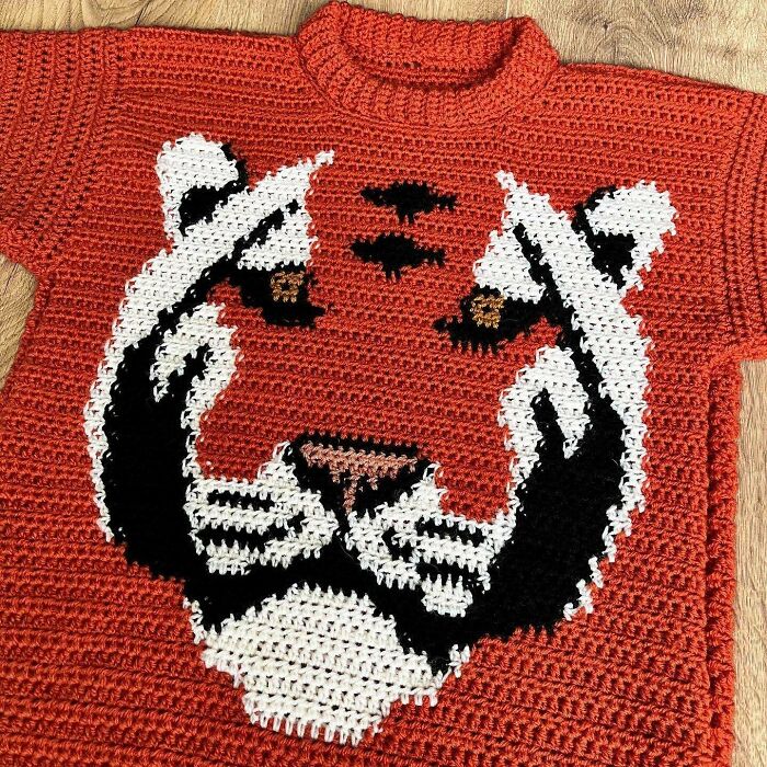 I Almost Gave Up Halfway Through Making This Sweater, So Glad I Finished It!