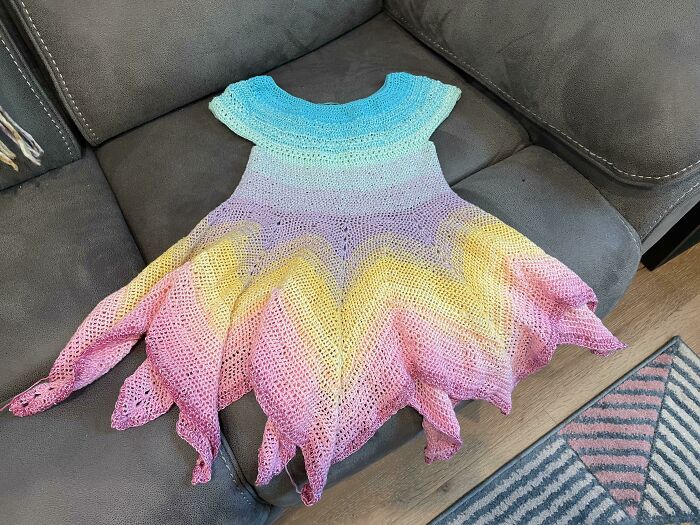 Un vestido de hada para el cumpleaños de mi nieta