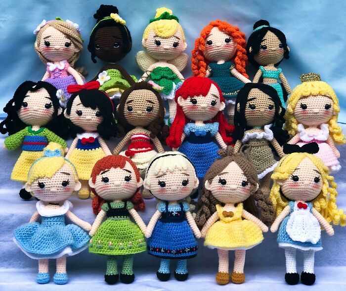 Just Made All Of These Beautiful Princesses! Just Got Kicked Out Of A Facebook Group For Posting Them. But I Thought Your Guys Would Appreciate All My Hard Work!