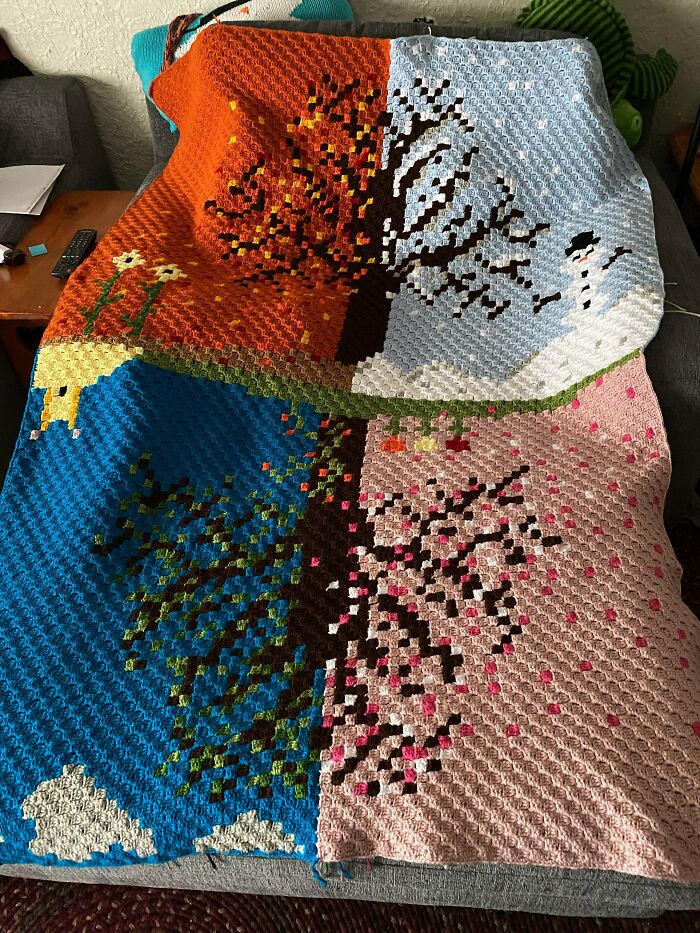 Four Season Blanket In C2c