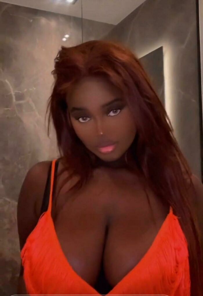 Subtle.... Her Poor Nose