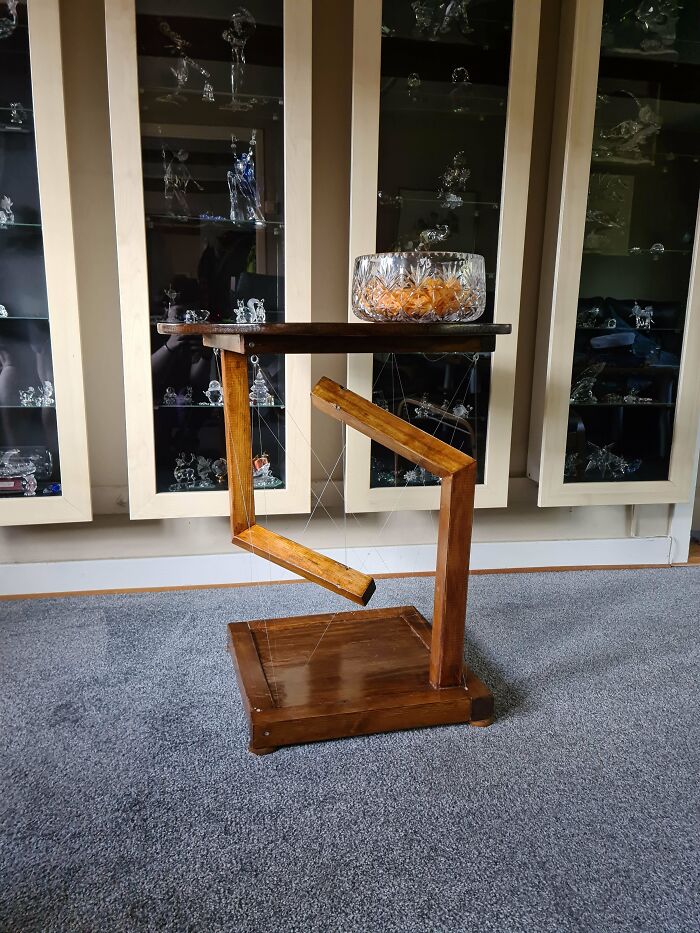 Made A Tension Table As My Last Project In 9th Grade And Would Like To Share It