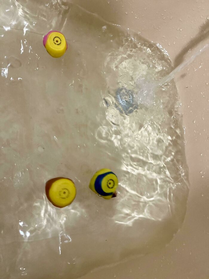 Rubber Duckies That Float Upside Down