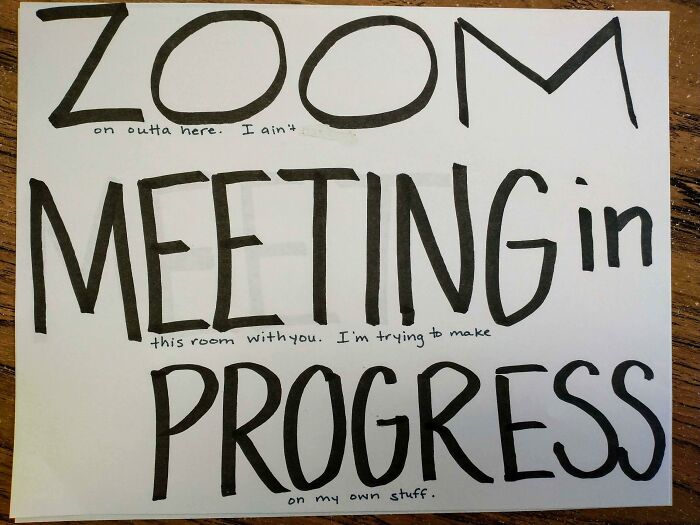 Hard-Working Teacher's Sign On Classroom Door To Stop Busybodies/Gossips/Complainers/Whiners From Interrupting Planning Period