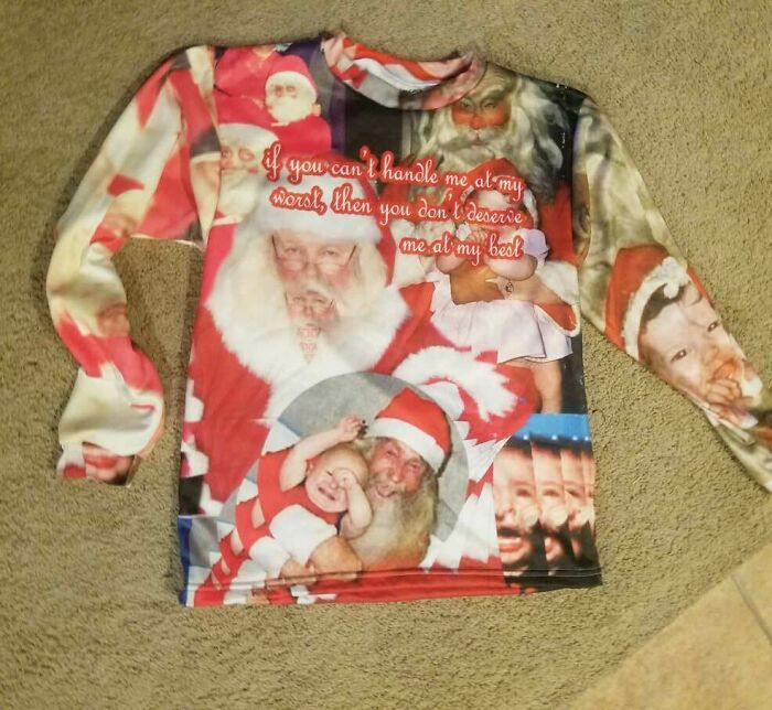 Ugly Christmas Sweater Made Of Nightmares