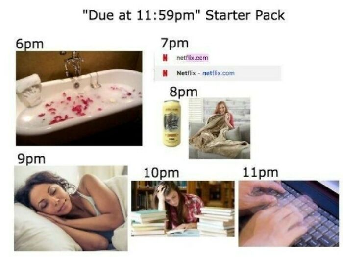 Due At 11:59 Starter Pack