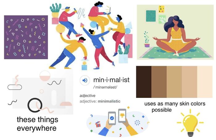 “Every Tech Company’s Art Style” Starterpack