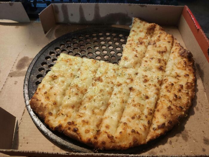 Found This Steel Plate In My Papa John's