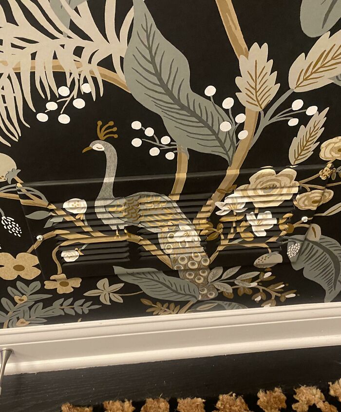 La forma en que nuestro instalador tapizó el conducto de ventilación