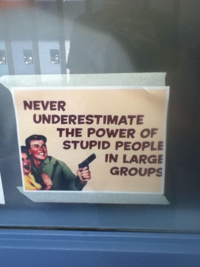 Found This Outside My Teacher's Classroom