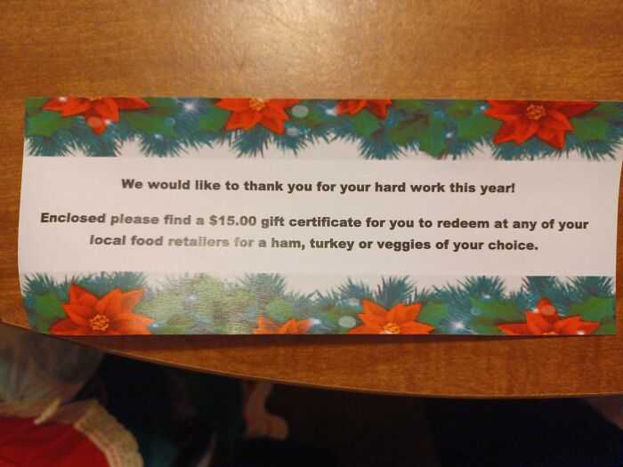 What We Got After A Year Of Mandatory 50 Hour Weeks And 0 Holidays Off