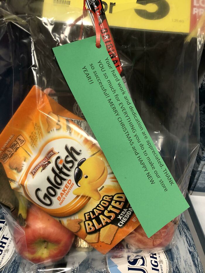 Our Christmas Bonus In One Of The Companies Most Profitable Years. What Is That, Like $5 Total?