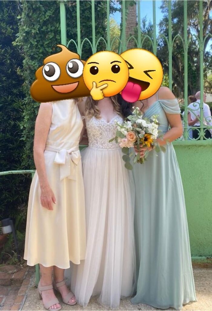 I Know It's "Off White", But It's Not Okay To Dress Like This For Your Son's Wedding