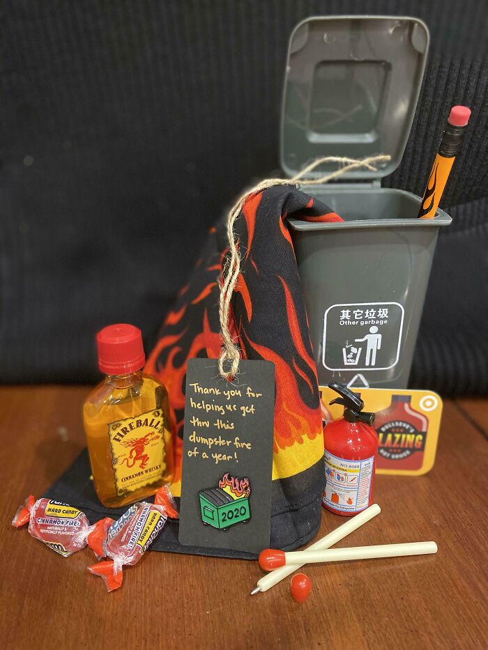 Really Proud Of My Kids’ Teachers’ Christmas Gifts This Year. We Embraced The 2020 Theme