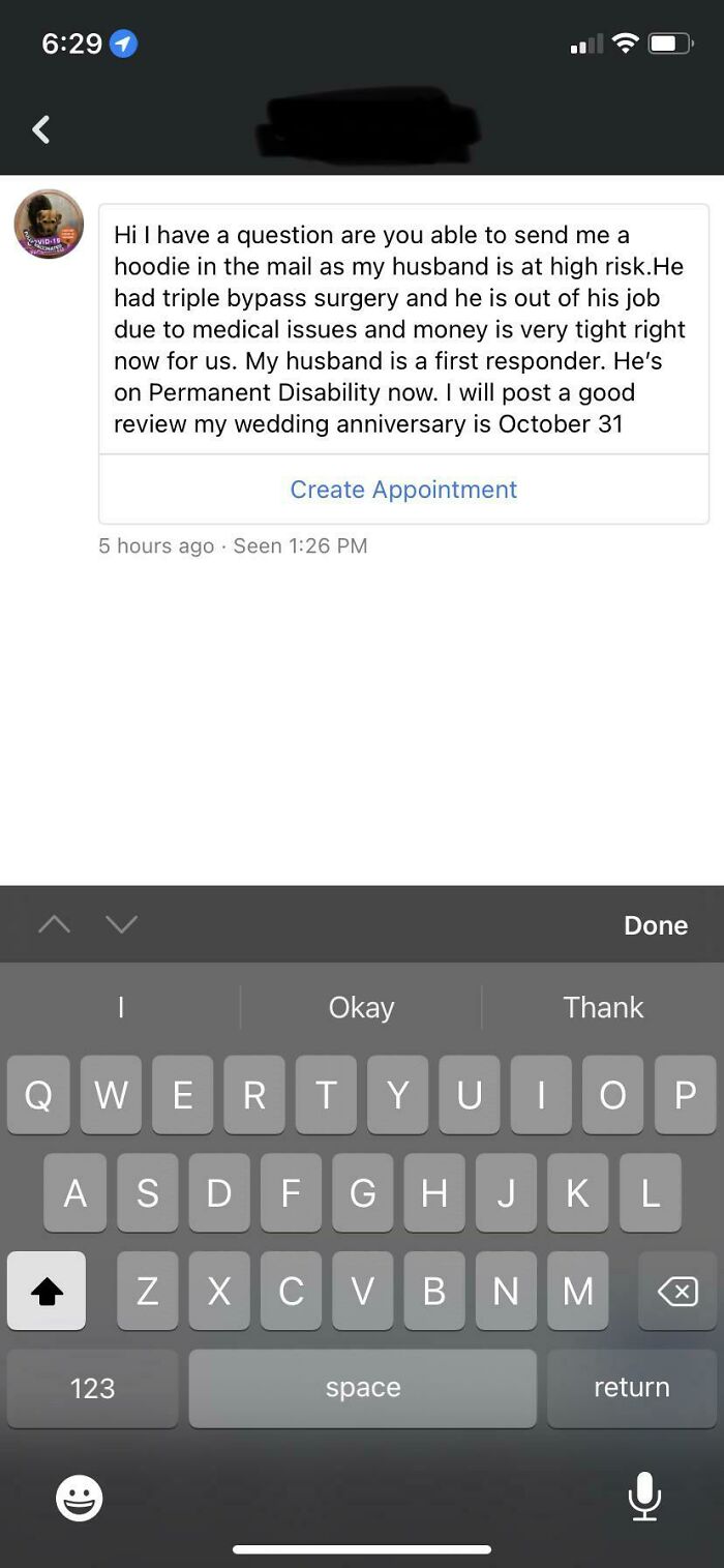 It Finally Happened To Me, The Audacity