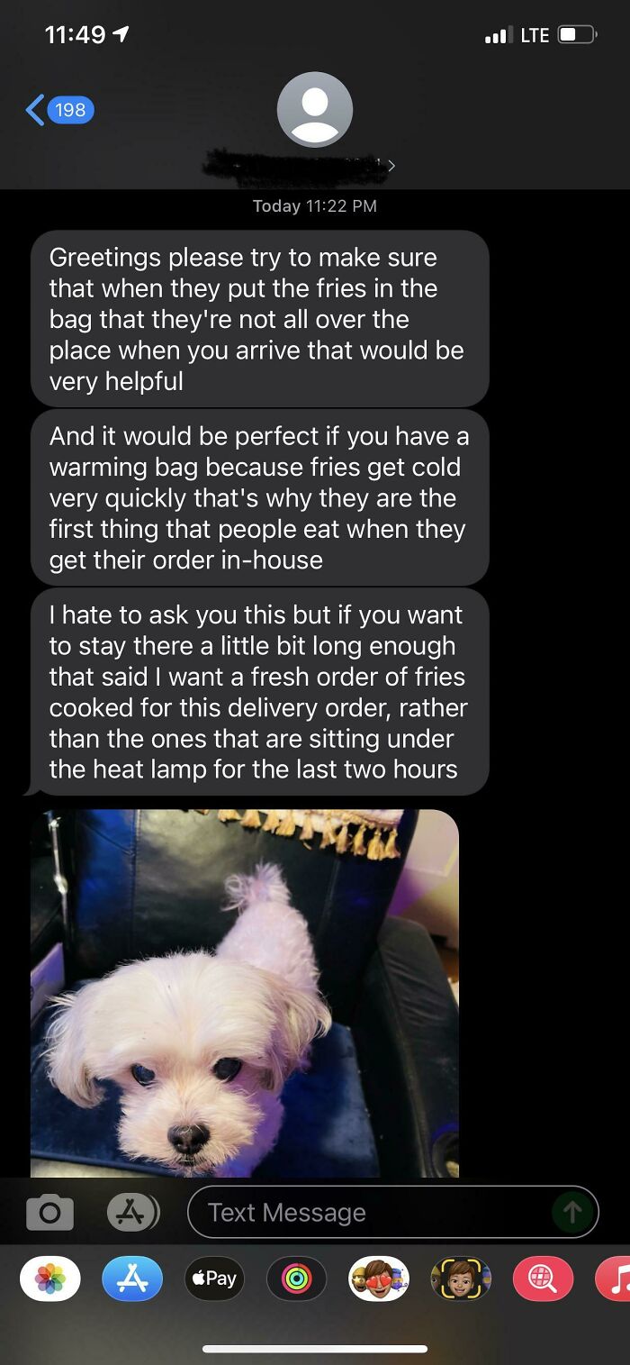 Chill Man. It’s Just A Mcdonald’s Delivery. Jesus