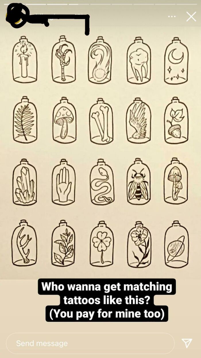 “Hey Let’s Get Matching Tattoos, But I Get To Pick Them And You Have To Pay For Both”