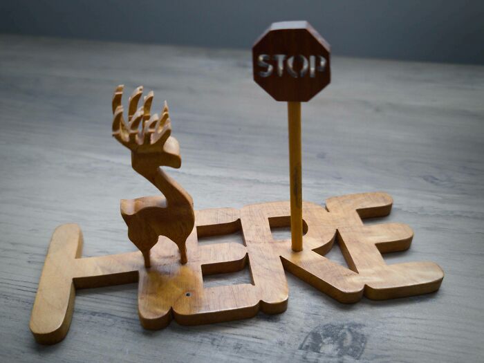 My Grandpa, Who Died 8 Years Ago Today, Made Me This In His Workshop For His Last Christmas