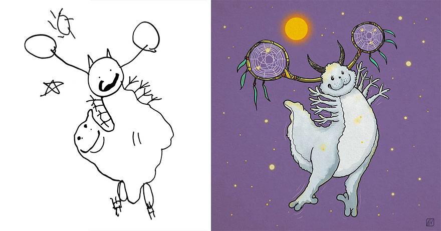 Prompt By Kid-Artist Atticus, Fan Art By @revcruz