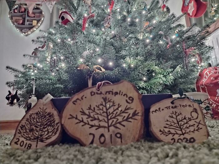 Christmas Decorations Made From The Trees Of Christmas Past