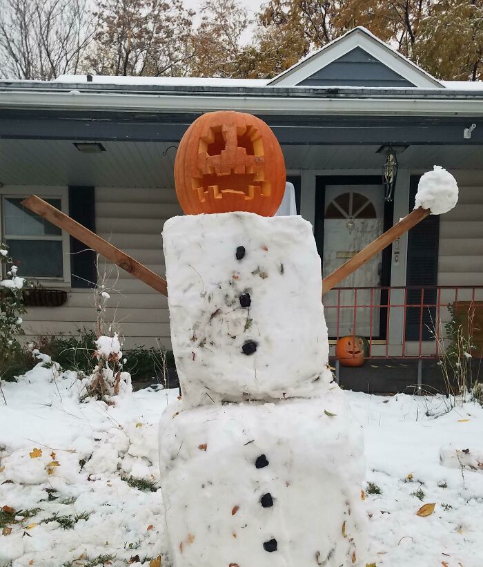 When It Snows In October