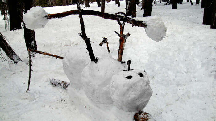 Ripped Snowman