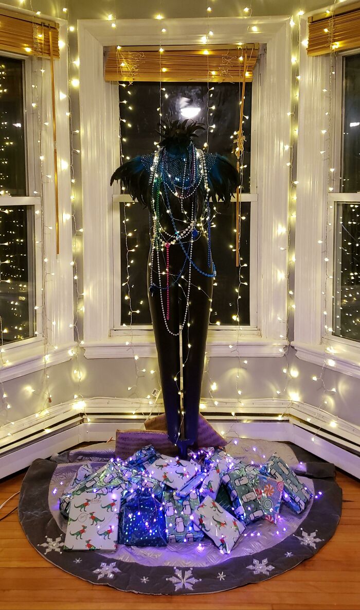 My Christmas Tree Is A Mannequin